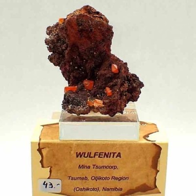Wulfenita Wulfenita