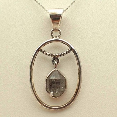 Colgante de Cuarzo Herkimer Colgante de Cuarzo Herkimer