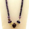  Collar Amatista y Citrino