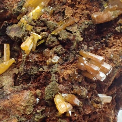 Mimetita var.Campillita Mimetita var.Campillita