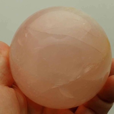 Esfera de Cuarzo Rosa Esfera de Cuarzo Rosa