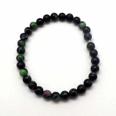 Pulsera Rubi y Zoisita Pulsera Rubi y Zoisita