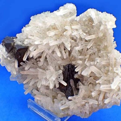 Minerales especiales de colección Cuarzo,Esfalerita - Mi742 Minerales especiales de colección Cuarzo,Esfalerita - Mi742