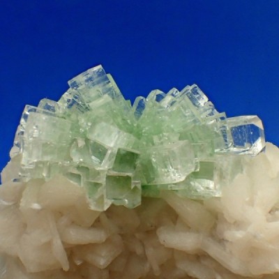 Apophyllite , Estilbite Mi335 Apophyllite , Estilbite Mi335