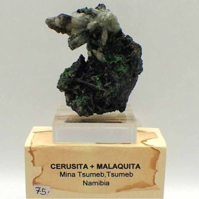 Cerusita con Malaquita, Cerusita con Malaquita, Cerusita con Malaquita Cerusita con Malaquita, Cerusita con Malaquita, Cerusita con Malaquita