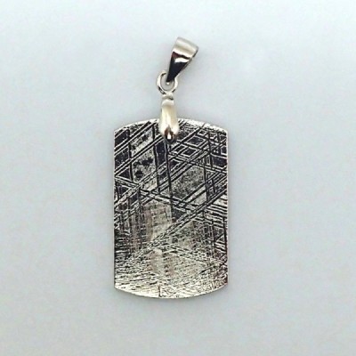 Meteorite in sterling silver pendant JCM25 Meteorite in sterling silver pendant JCM25