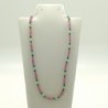 Collar de Zafiro rosa,Tsavorita, Collar de Zafiro rosa,Tsavorita, Collar de Zafiro rosa,Tsavorita