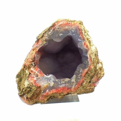 Geoda Cuarzo variedad Calcedonia