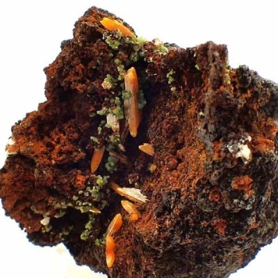  Wulfenita con Mimetita